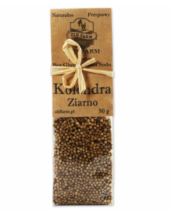 KOLENDRA CAŁE ZIARNA 50 G NASIONA KOLENDRY